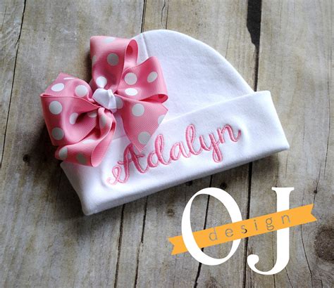 etsy infant hats|personalized baby girls hat.